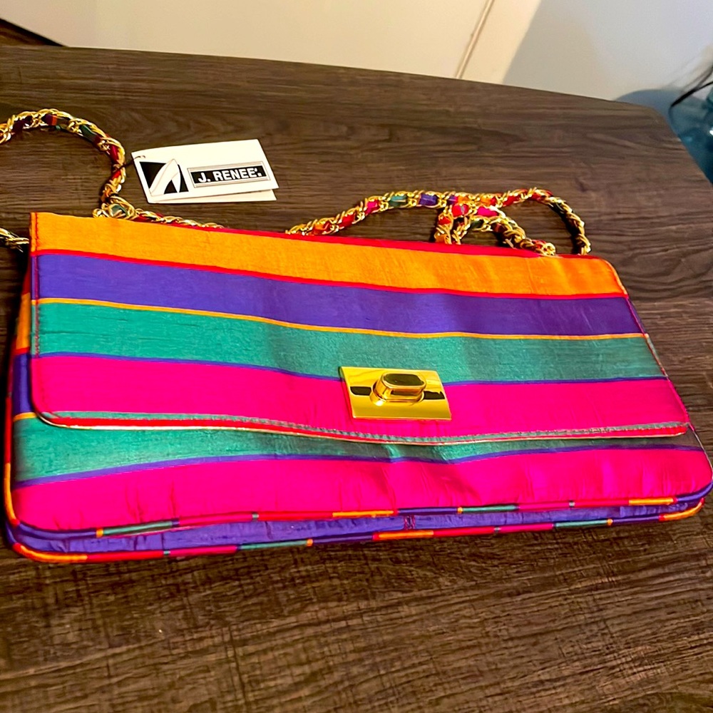 J.Renee multicolored crossbody purse